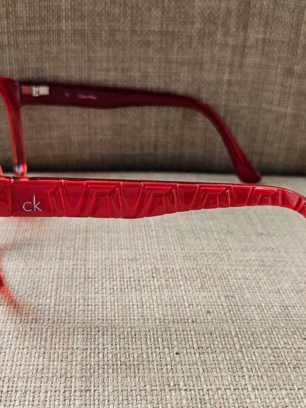 Calvin Klein Women Glasse Frame Red Tone Eyewear CK3168S Eyeglasses Frame only - Picture 5 of 12